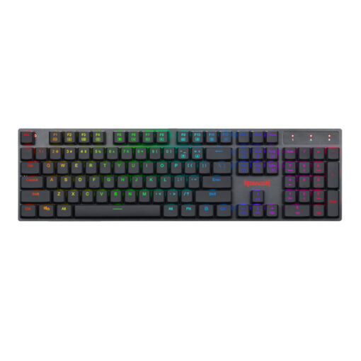 REDRAGON APAS PRO RGB Super-Slim Wireless Mechanical Gaming Keyboard - Black