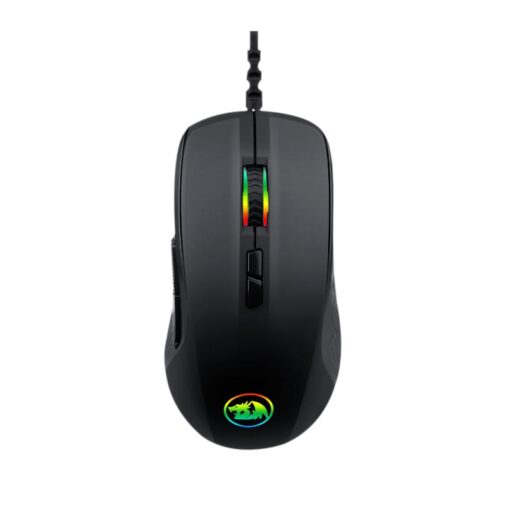 REDRAGON STORMRAGE 10000DPI 7 Button RGB Gaming Mouse - Black