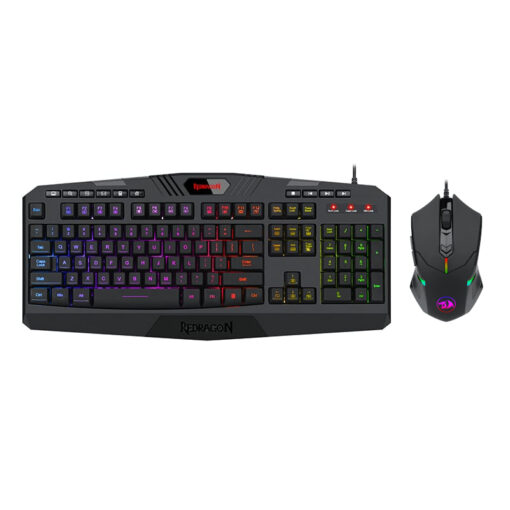 REDRAGON 2IN1 (K503A-RGB|M601) Gaming Combo 1 - Black