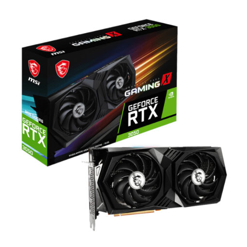 MSI Nvidia GeForce RTX 3050 GAMING X 8G 128-Bit Graphics Card