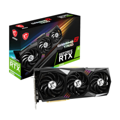 MSI Nvidia GeForce RTX 3080 GAMING Z TRIO 12G LHR GDDR6X 384-Bit Graphics Card