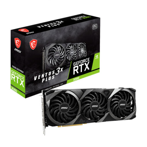 MSI Nvidia GeForce RTX 3080 Ventus 3X PLUS 12G OC LHR GDDR6X 320-Bit Graphics Card