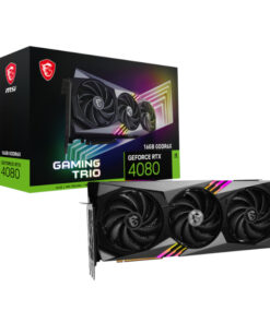 MSI Nvidia GeForce RTX 4080 Gaming Trio 16G GDDR6X 256-BIT Graphics Card