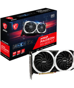 MSI Radeon RX6650 XT MECH 2X 8G OC GDDR6 128-Bit Graphics Card