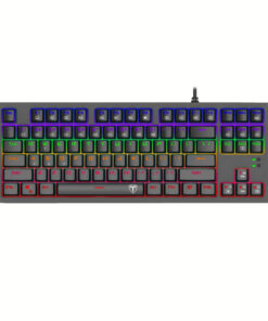 T-Dagger BALI Tenkeyless Rainbow LED Mechanical Gaming Keyboard - Black