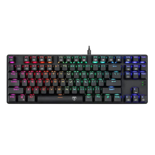 T-Dagger BORA Tenkeyless RGB LED Mechanical Gaming Keyboard - Black