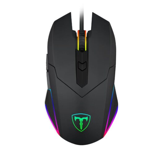 T-Dagger Lance Corporal 3200DPI 5 Button|180cm Cable|Ambi-Design|RGB Backlit Gaming Mouse - Black