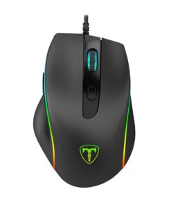 T-Dagger Recruit 2 3200DPI|6 Button| 180cm Cable|RGB Blacklit Gaming Mouse - Black