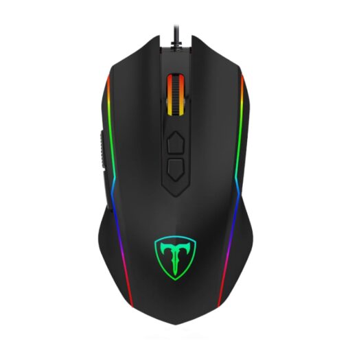 T-Dagger Sergeant 4800DPI 9 Button|180cm Cable|Ambi-Design|RGB Backlit Gaming Mouse - Black