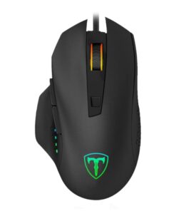 T-Dagger Warrant-Officer 4800DPI 6 Button|180cm Cable|Ergo-Design|RGB Backlit Gaming Mouse - Black/Red