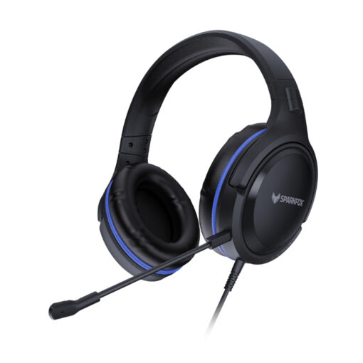 Sparkfox PS5 SF1 Stereo Headset (PS4/PS5|XBOX ONE/S/X) - Black and Blue