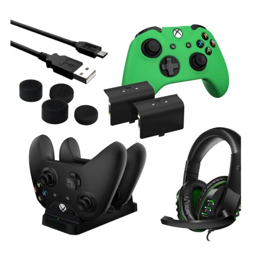 Sparkfox Player Pack 2xBattery Pack|1xCharge Cable|1xCharging Station|1xHeadset|1xStandard Thumb Grip Pack