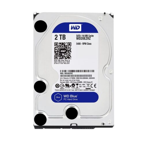 WD Blue 2TB 3.5" SATA 64MB