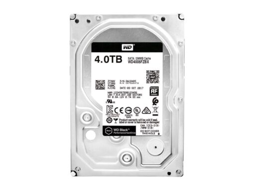 WD Black 4TB 256MB 3.5" SATA HDD