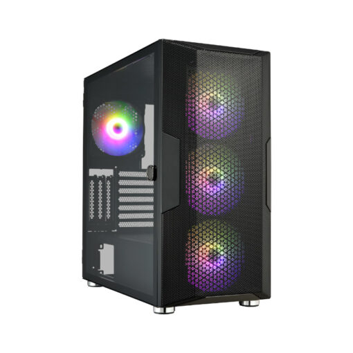 FSP CUT592 E-ATX  Full Tower Tempered Glass side panel - Black