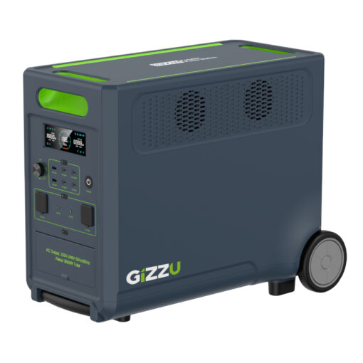 GIZZU HERO 3840WH 3600W UPS PORTABLE  POWER STATION