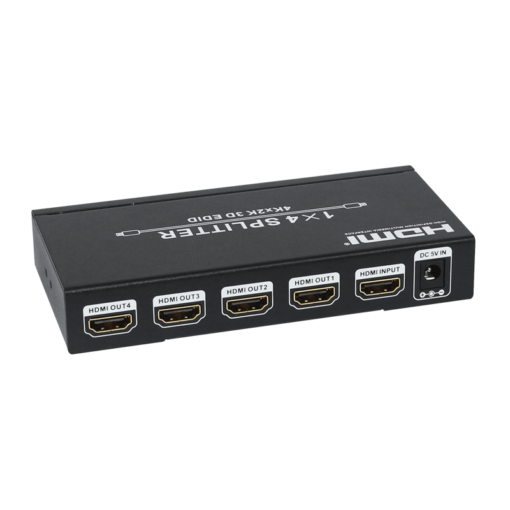 HDCVT 1x4 HDMI 1.4 Splitter supports HDCP1.4 and EDID