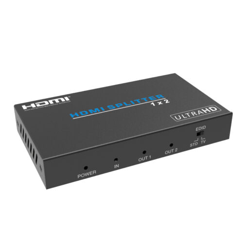 HDCVT 1x2 HDMI 2.0 Splitter Supports HDCP 2.0