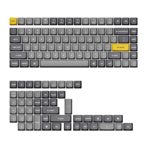 KEYCHRON FULL SET KEYCAP DOUBLE SHOT OSA