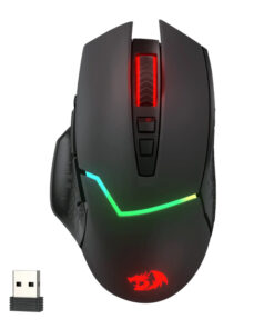 REDRAGON Mirage Pro 8000DPI RGB Wireless Gaming Mouse - Black