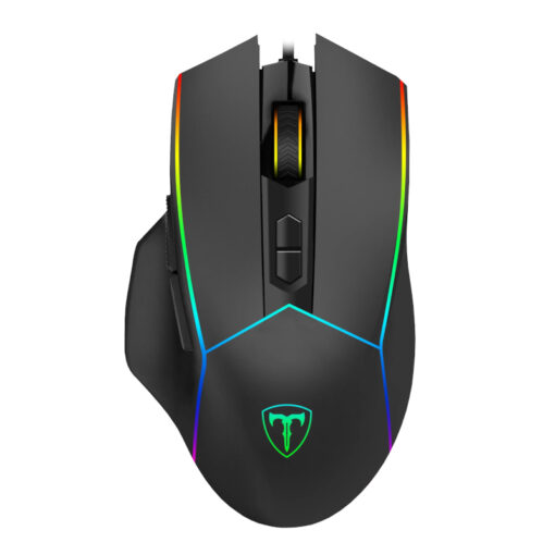 T-Dagger Camaro 12400DPI RGB Gaming Mouse - Black